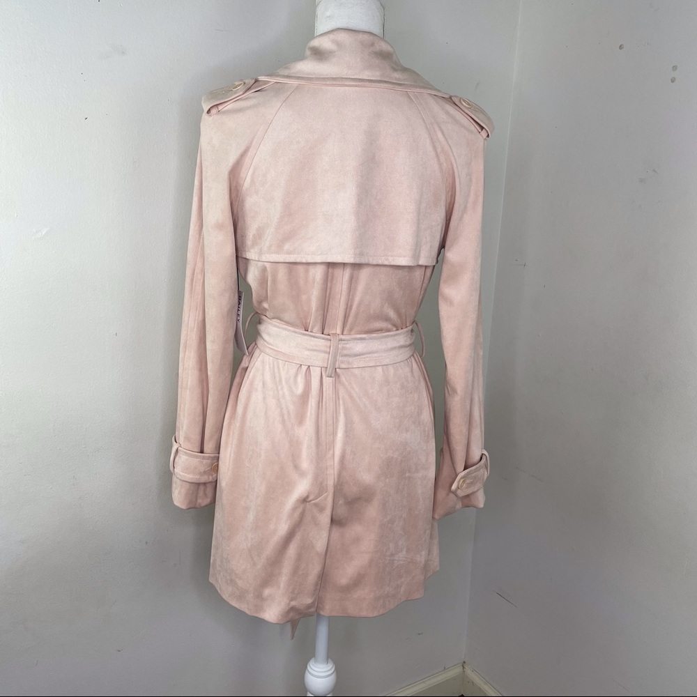 BAILEY 44 | Suede Sydney Vegan Pink Jacket - Picture 4 of 16